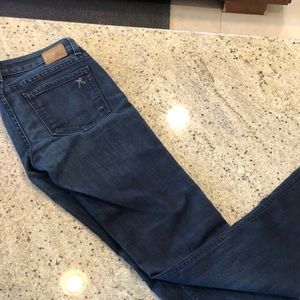 Raven Denim Dark Denim flare jeans